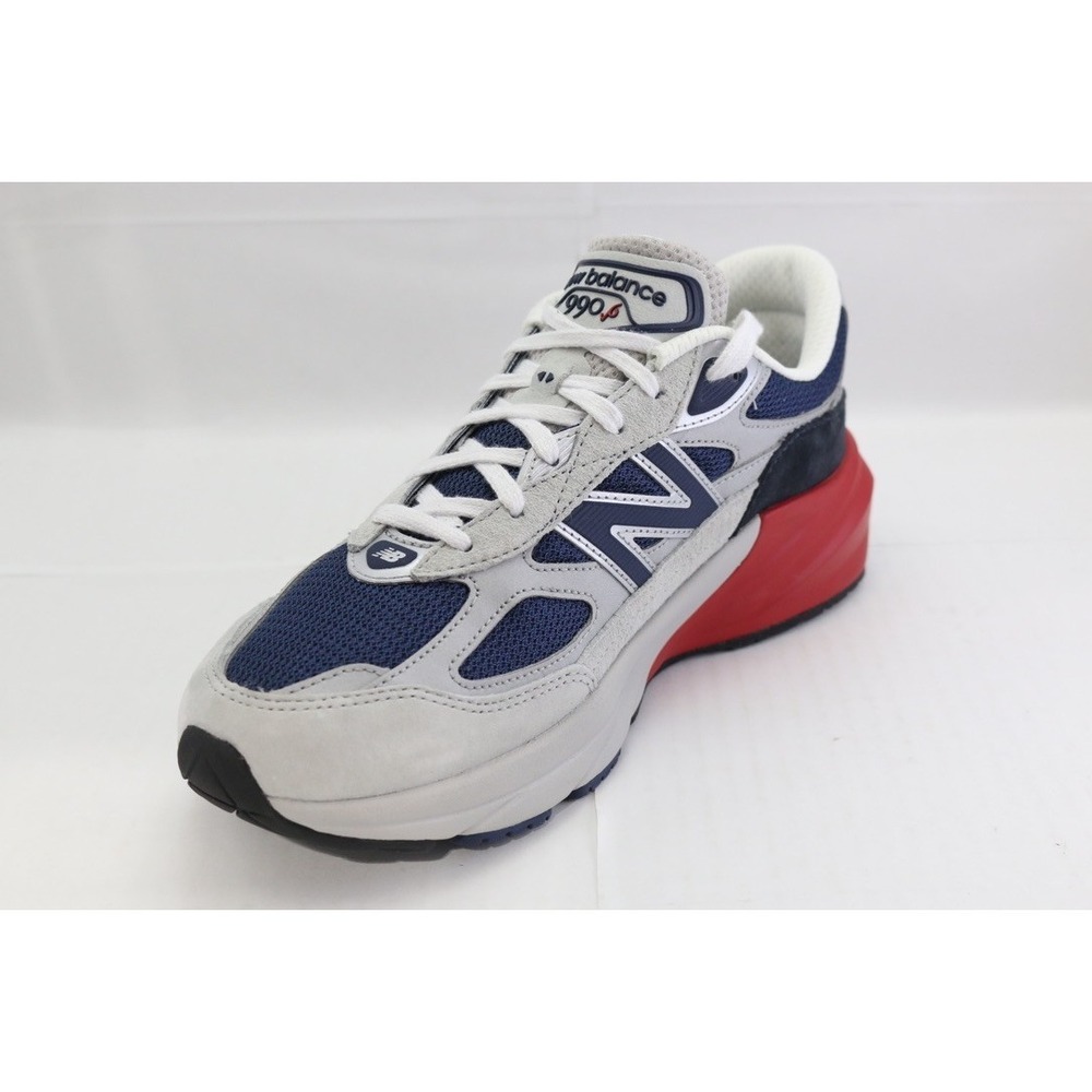 New Balance 990GN6 Gray Navy Red Youth US 7 /UK 6.5 /EU 40 / CM 25 - Picture 13 of 16